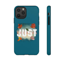 Load image into Gallery viewer, &#39;Just Breathe&#39; Durable Phone Case, Sea Blue - Rise Paradigm