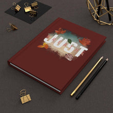 Load image into Gallery viewer, &#39;Just Breathe&#39; Hardcover Journal Matte, Maroon - Rise Paradigm