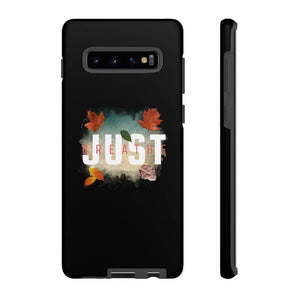 'Just Breathe' Durable Phone Case, Black - Rise Paradigm