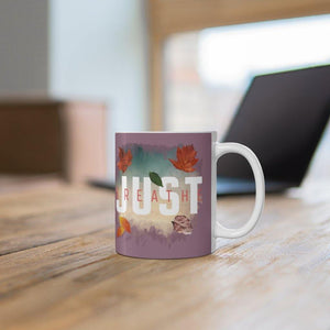 'Just Breathe' Mug, Plum - Rise Paradigm