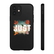 Load image into Gallery viewer, &#39;Just Breathe&#39; Durable Phone Case, Black - Rise Paradigm