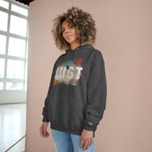 Load image into Gallery viewer, &#39;Just Breathe&#39; Unisex Champion Hoodie, Charcoal - Rise Paradigm