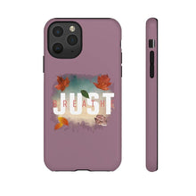 Load image into Gallery viewer, &#39;Just Breathe&#39; Durable Phone Case, Plum - Rise Paradigm