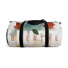 Load image into Gallery viewer, &#39;Just Breathe&#39; Duffel Bag, White - Rise Paradigm