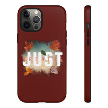 Load image into Gallery viewer, &#39;Just Breathe&#39; Durable Phone Case, Maroon - Rise Paradigm