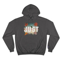 Load image into Gallery viewer, &#39;Just Breathe&#39; Unisex Champion Hoodie, Charcoal - Rise Paradigm