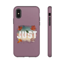 Load image into Gallery viewer, &#39;Just Breathe&#39; Durable Phone Case, Plum - Rise Paradigm