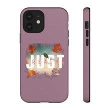 Load image into Gallery viewer, &#39;Just Breathe&#39; Durable Phone Case, Plum - Rise Paradigm