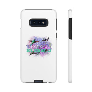 'Grateful Thankful Blessed' Durable Phone Case - Rise Paradigm