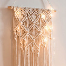 Load image into Gallery viewer, Hand Woven Macrame Wall Tapestry