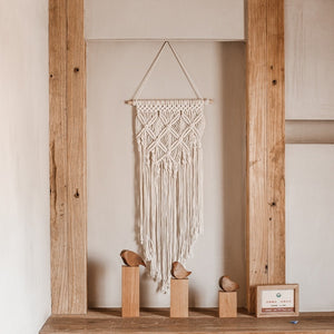 Hand Woven Macrame Wall Tapestry