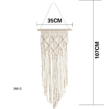 Load image into Gallery viewer, Hand Woven Macrame Wall Tapestry