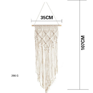 Hand Woven Macrame Wall Tapestry