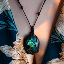 Load image into Gallery viewer, The Transformation Labradorite Crystal Pendant