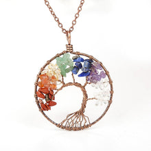 Load image into Gallery viewer, The Chakra Balancing Tree of Life Pendant - Rise Paradigm