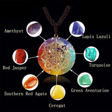 Load image into Gallery viewer, The Chakra Healer Crystal Pendant