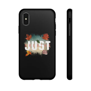 'Just Breathe' Durable Phone Case, Black - Rise Paradigm