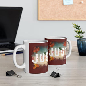 'Just Breathe' Mug, Maroon - Rise Paradigm