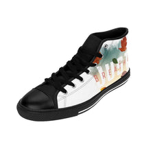 Load image into Gallery viewer, &#39;Just Breathe&#39; Women&#39;s High-top Sneakers, White - Rise Paradigm