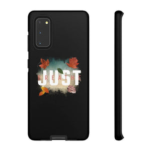 'Just Breathe' Durable Phone Case, Black - Rise Paradigm