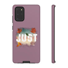 Load image into Gallery viewer, &#39;Just Breathe&#39; Durable Phone Case, Plum - Rise Paradigm