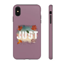 Load image into Gallery viewer, &#39;Just Breathe&#39; Durable Phone Case, Plum - Rise Paradigm