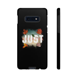 'Just Breathe' Durable Phone Case, Black - Rise Paradigm