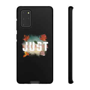 'Just Breathe' Durable Phone Case, Black - Rise Paradigm