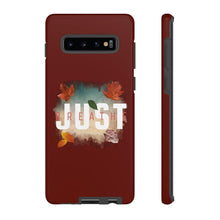 Load image into Gallery viewer, &#39;Just Breathe&#39; Durable Phone Case, Maroon - Rise Paradigm