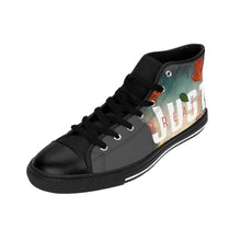 Load image into Gallery viewer, &#39;Just Breathe&#39; Women&#39;s High-top Sneakers, Charcoal - Rise Paradigm