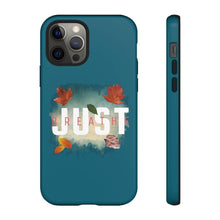 Load image into Gallery viewer, &#39;Just Breathe&#39; Durable Phone Case, Sea Blue - Rise Paradigm