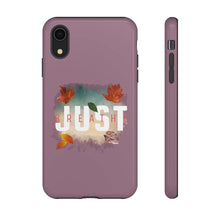 Load image into Gallery viewer, &#39;Just Breathe&#39; Durable Phone Case, Plum - Rise Paradigm