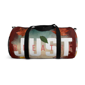 'Just Breathe' Duffel Bag, Maroon - Rise Paradigm